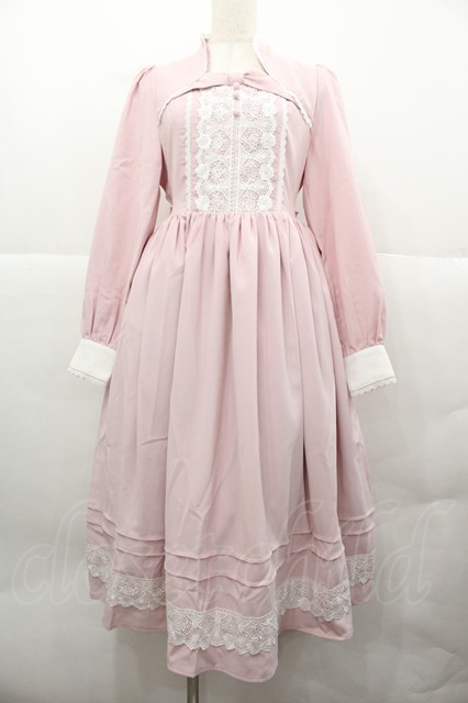 axes femme kawaii / プランタンワンピース M ピンク I-25-12-13-082