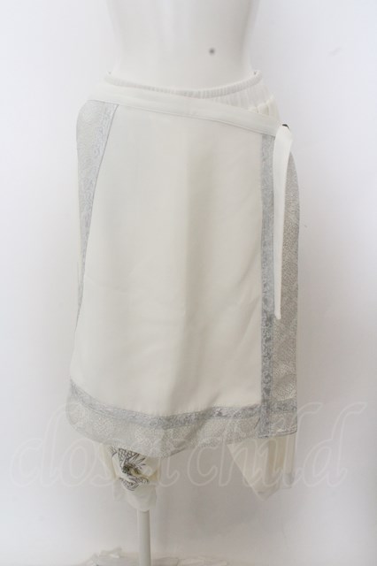 Qutie Frash / ラップ付きサルエルパンツ O-23-10-07-008-QU-PA-OA-ZS Qutie Frash / ラップ付きサルエルパンツ O-23-10-07-008-QU-PA-OA-ZS