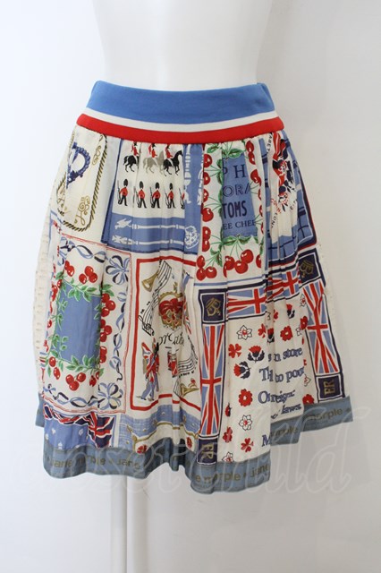 Jane Marple Kingdom scarf 2Face スカート