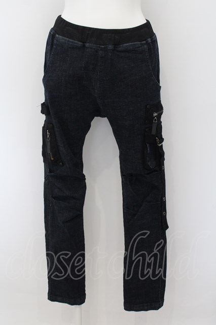 Qutie Frash / デニムパンツ M インディゴ O-24-08-12-002-QU-PA-IG-OS 