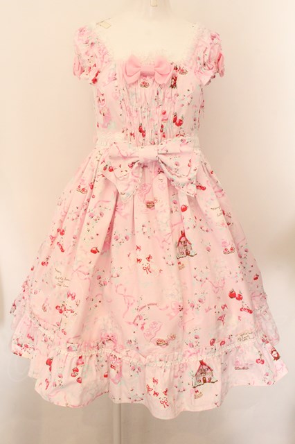 BABY メリィさんのかわいいひつじリボンJSK ピンク+ブラウス BABY メリィさんのかわいいひつじリボンJSK ピンク