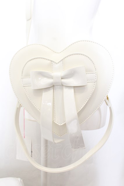 Angelic Pretty ♡ Cross Heart ショルダーバッグ シロ