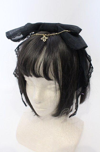 Angelicって／子鹿のミルキーちゃん　美品カチューシャ黒色① 0162f2fb-0266-54e3-8356-