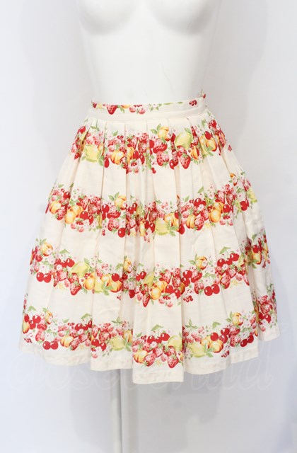 フリルリボンスカート 薔薇レース ピンク Emily Temple cute フリルリボンスカート 薔薇レース ピンク Emily Temple cute