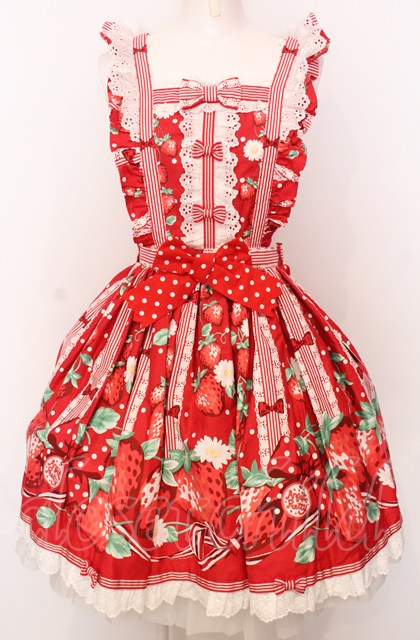 Angelic Pretty スカート　エプロンと胸当て付き Apron JSK by Angelic Pretty
