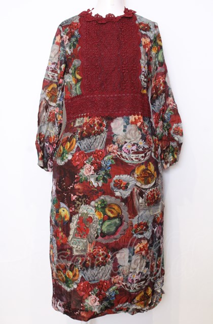 【美品】Jane Marple Dans Le Salon 綿レースビスチェ Jane Marple Dans Le Salon / Dance with roses jacquard