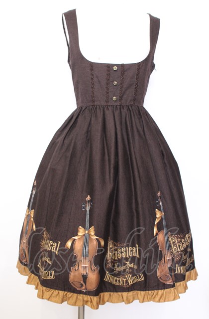 イノセントワールドのバイオリン胸当てジャンパースカート イノセント