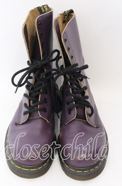 Dr.Martens （Getta Grip） / 10ホールブーツ パープル O-25-08