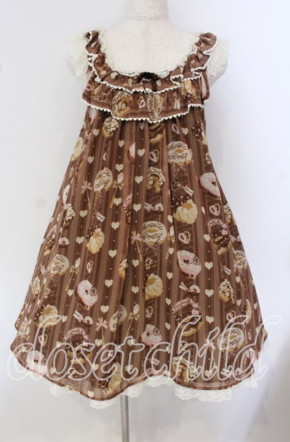 メルティークリームドーナツ　ジャンパースカート Angelic Pretty / Melty Creamドーナツラウンドジャンパー