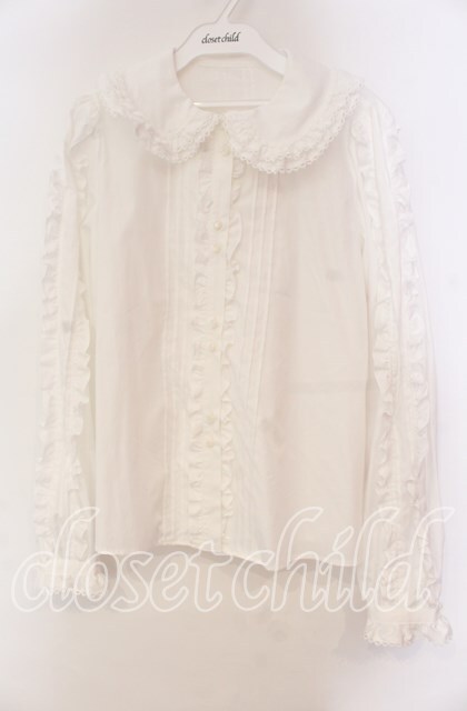Angelic Pretty / Picotフリルブラウス シロ O-25-11-03-053-AP