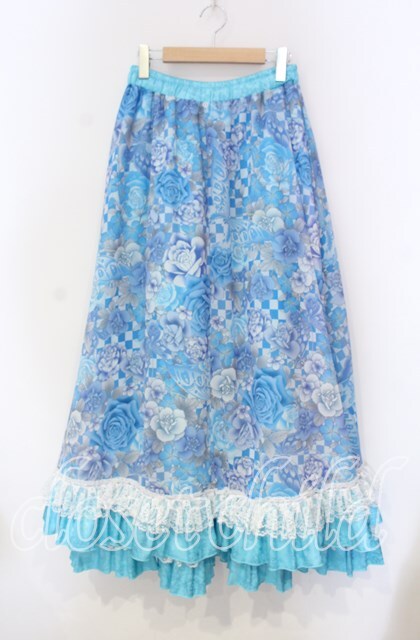 qutie frash ミニスカート ライトブルー qutie frash ミニスカート ライトブルー ミニスカート - ライトデニム