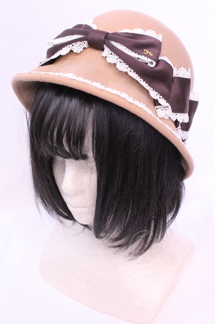 Innocent World / リボンクロッシェハット ベージュ O-25-12-01-051-IW