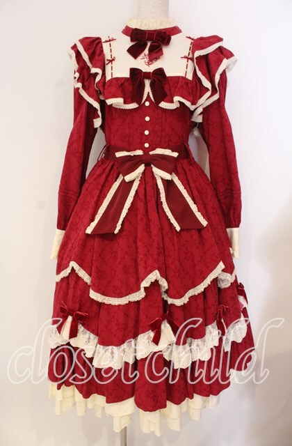 Hoshibako Works / 西洋人形魔法ワンピース アカ×生成り O-25-12-02