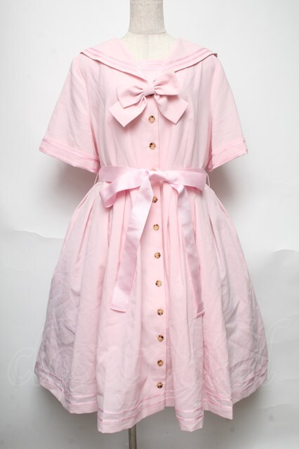 LIEF / セーラーシリーズ ワンピース XXL ピンク S-25-06-01-033