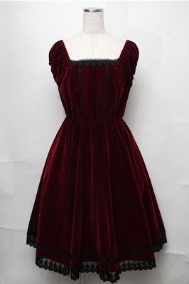ATELIER PIERROT / Shadowy Soiree Dress ワイン S-25-08-22