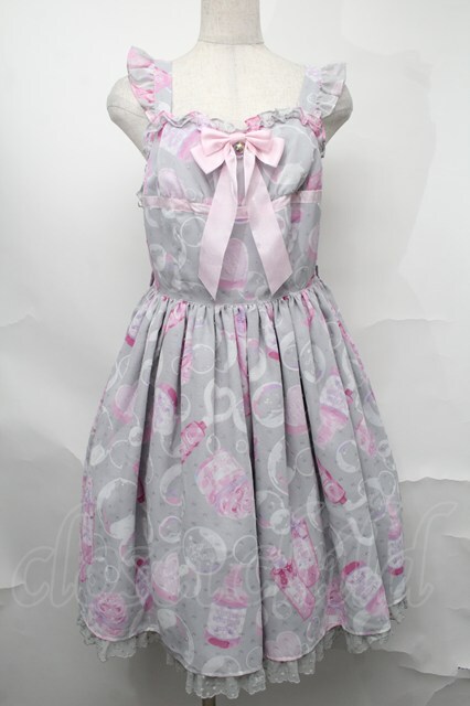 Angelic Pretty Lovelyオーガンジージャンパースカート Angelic Pretty Lovelyオーガンジージャンパースカート