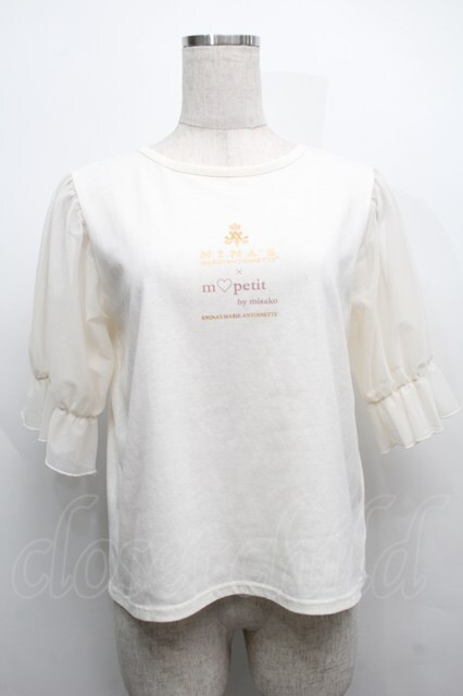 m petit by misako / NINA'Sコラボプルオーバー オフ S-25-09-12