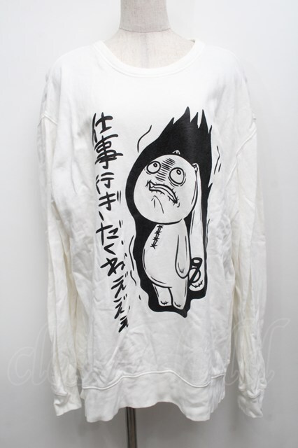 newjeans スウェット　白 USA製 90s Google Logo Sweatshirt 白 XL グーグル スウェット