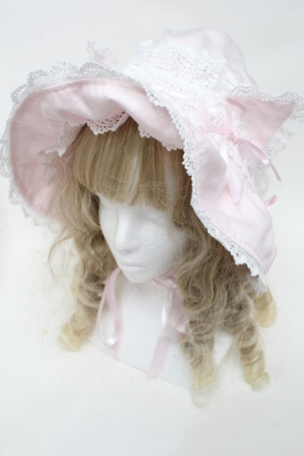 BABY ねこみみボンネット　ピンク BABY,THE STARS SHINE BRIGHT / ねこみみボンネット ピンク S-25