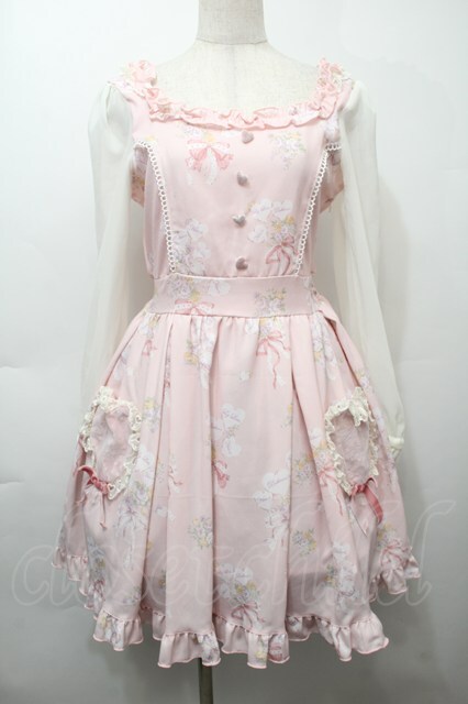 LIZLISA リズリサ ハートバルーン柄ワンピース LIZ LISA / ハート