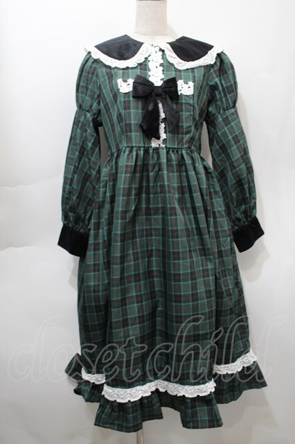 シャーロットの水曜日 ベロアリボンワンピース＆ベレー帽 Eri Aino's