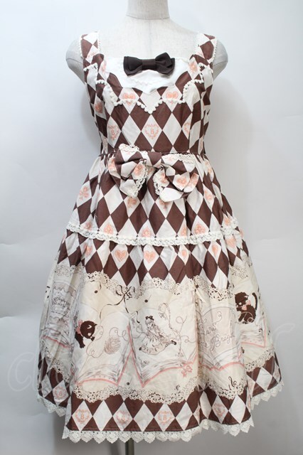 BABY,THE STARS「にゃんともかわいい」アリスと黒猫柄スカート BABY THE STARS にゃんともかわいい アリスと黒猫柄スカート