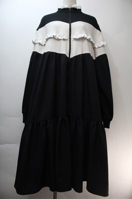 HEIHEI / ジャージワンピース 黒 S-25-10-27-008-PU-OP-AS-ZS - closet