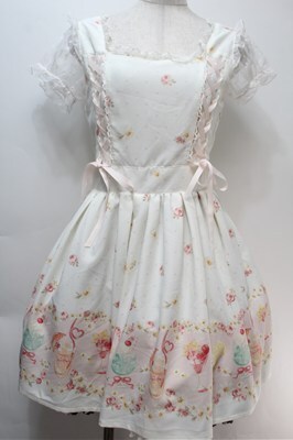 リリー　サノクトレカ　セット LIZ LISA / トロピカルジュース柄ワンピース オフ S-25-10-27