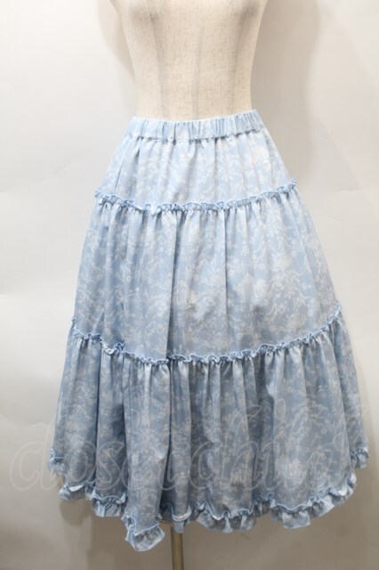 ♡連休値下げ SABRINA シャツ パニエ スカート セット売り♡ m petit by misako / NINA'S RVパニエスカート サックス S-25-10-29