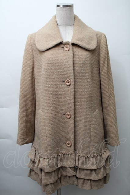 PINK HOUSE / ティアードコート ベージュ S-25-11-16-030-LO-CO-AS-ZS