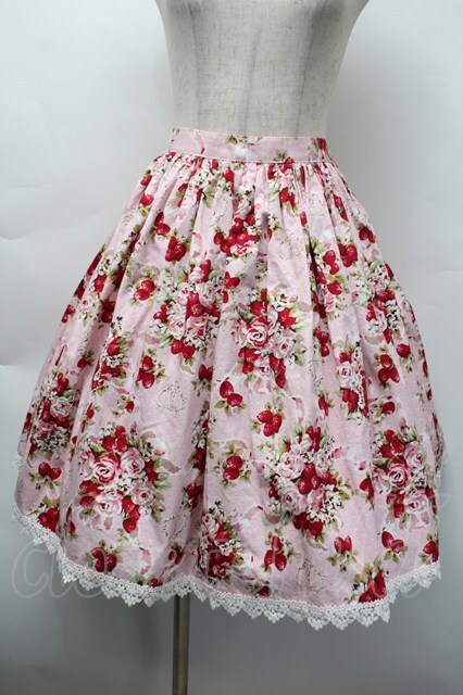 BABY,THE STARS SHINE BRIGHT / シュガーブーケスカート ピンク S-25