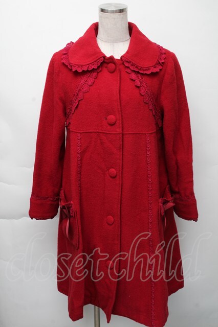 BABY,THE STARS SHINE BRIGHT / 小公女コート ワイン S-25-11-23-054