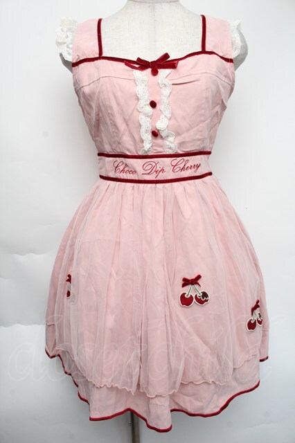 LIZ LISA / チョコディップチェリージャンスカ ピンク S-25-11-24-034