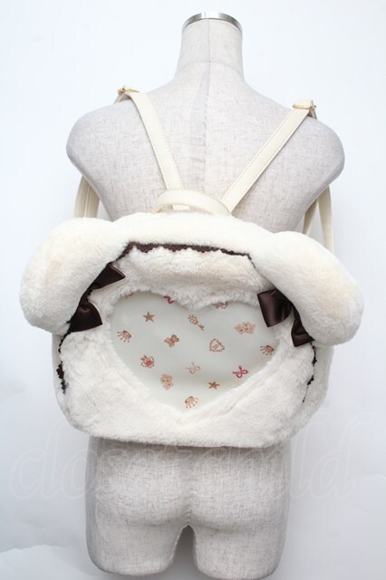 BABY,THE STARS SHINE BRIGHT / くまくみゃちゃんのハート窓リュック