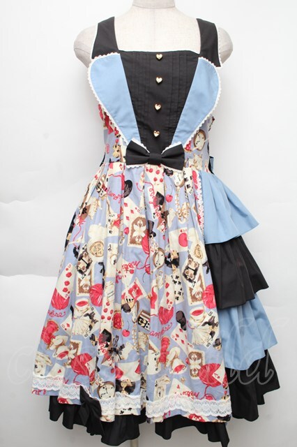 metamorphose / Wonder Card Queen of Hearts ジャンパースカート