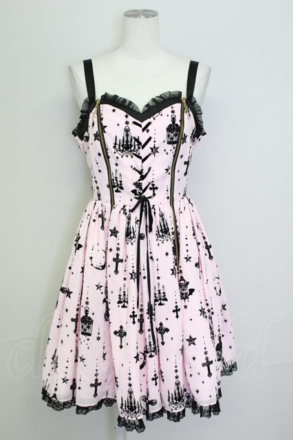 ANGELCPRETTY Dreamy Ribbonジャンパースカート Angelic Pretty - Dreamy Dolce Ribbonジャンパースカートの通販
