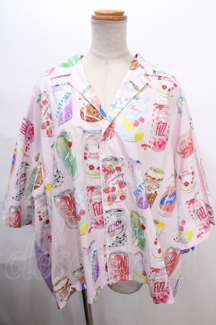 新品タグ付き MILKBOY DRINK YOU SHIRTS ピンク
