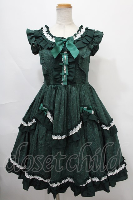 axes femme kawaii レディローズジャンスカ（グリーン） axes femme kawaii / レディローズジャンスカ M グリーン Y-24