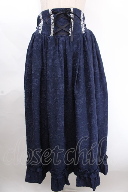 axes femme kawaii メアリースカート（ネイビー） メアリースカート【受注生産】 | レディース服・レディース