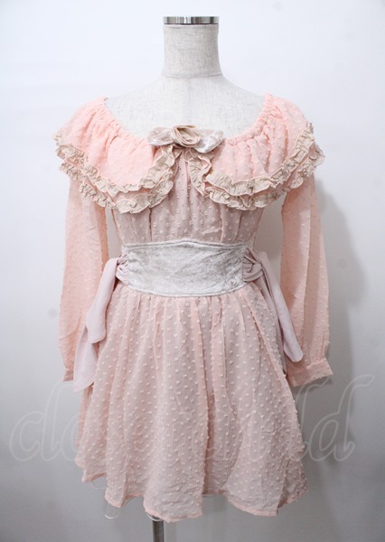 【関税・送料無料】Miss Patina★ROSE ドット ワンピース ERUKEI エルケイ】ドット/ 膝丈/ ワンピース/マキシ/フリル