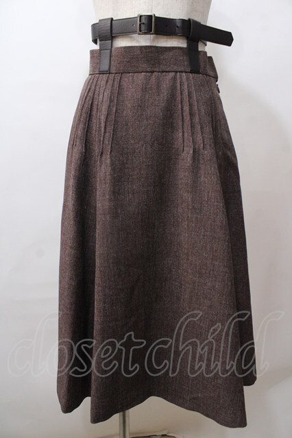 NO.S PROJECT イロンデル・スカート NO.S PROJECT / イロンデル・スカート S ブラウン Y-25-08-15-163-LO