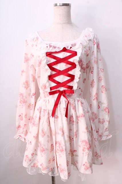 ♥LIZLISA キャットチェリー柄ワンピ♥ LIZ LISA Cat Cherry Dress: LIZ LISA - Tokyo Otaku Mode (TOM)