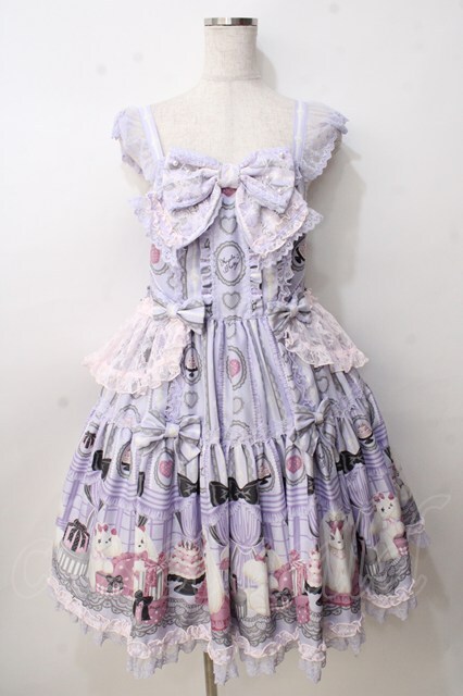 Angelic Pretty / Princess Puppyティアードジャンパースカート