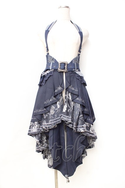 Ozz oneste / pirates rose コルセット 紺 Y-25-09-29-149-OO-SK-AS-ZY