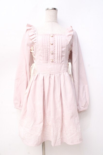 LIZ LISA / バラフロッキーワンピース 0 ピンク Y-25-09-29-227-LO-OP