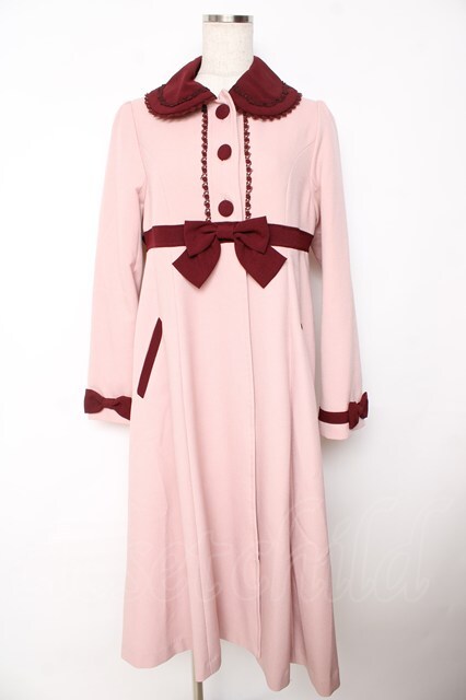 Innocent World / アメリアコートワンピース M ピンク Y-25-11-06-058