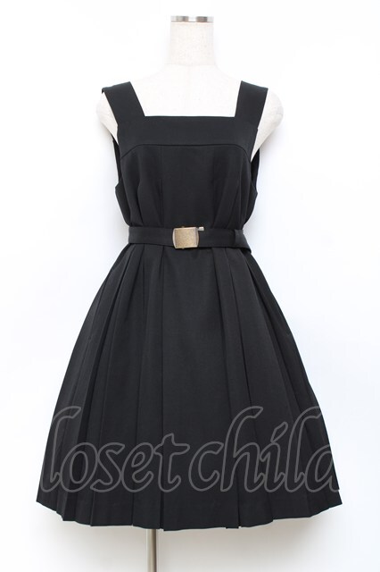 Jane Marple / Hall of residenceのジャンパースカート M 黒 Y-25-11