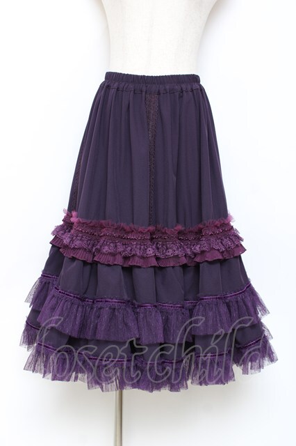 uriyarou紫色 フリルスカート　ステージ衣装　10枚セット uriyarou様専用紫色 フリルスカート ステージ衣装 10枚セット