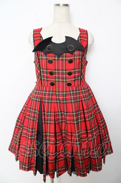 Angelic Pretty / Magical Trick Schoolジャンパースカート 赤 Y-25-11