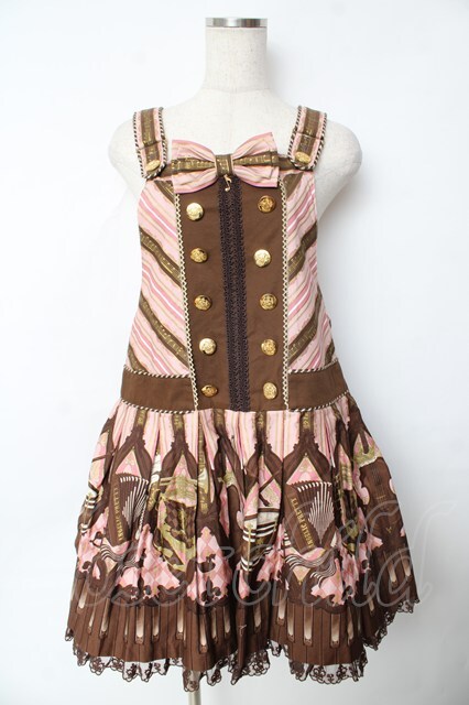 Angelic Pretty カルテットショコラシリーズ サロペット Angelic Pretty / カルテットショコラサロペット ピンク Y-25-11-24